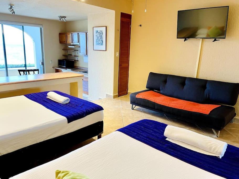 Punta Me Apartment Beach Front In The Hotel & Waterpark Cancun Exterior photo
